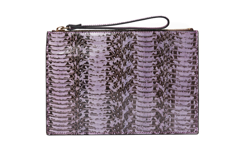 POCHETTE COCCA CON LIVREA LILLA