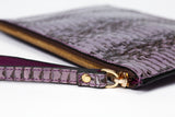 POCHETTE COCCA CON LIVREA LILLA