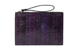 POCHETTE COCCA CON LIVREA VIOLA