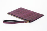 POCHETTE COCCA CON LIVREA BORGOGNA