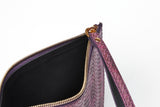 POCHETTE COCCA CON LIVREA BORGOGNA