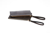 POCHETTE COCCA MARRONE